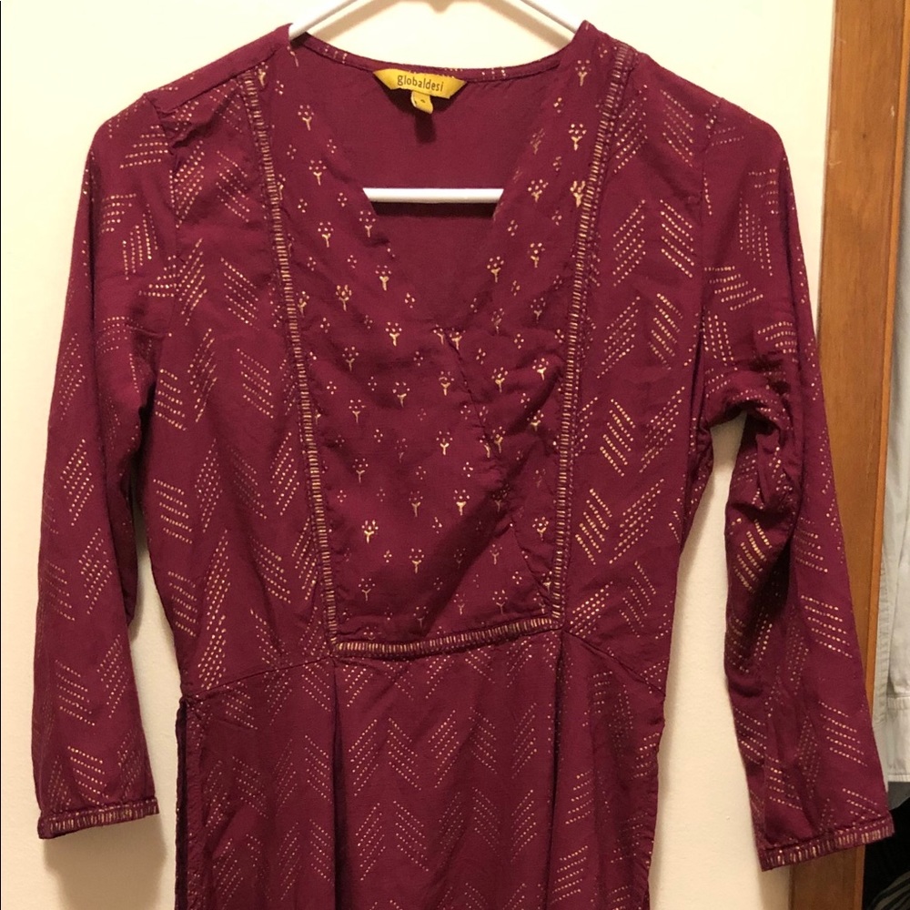 Globaldesi Indian Dress, Small